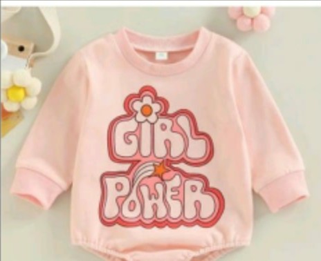 Girl Power Romper