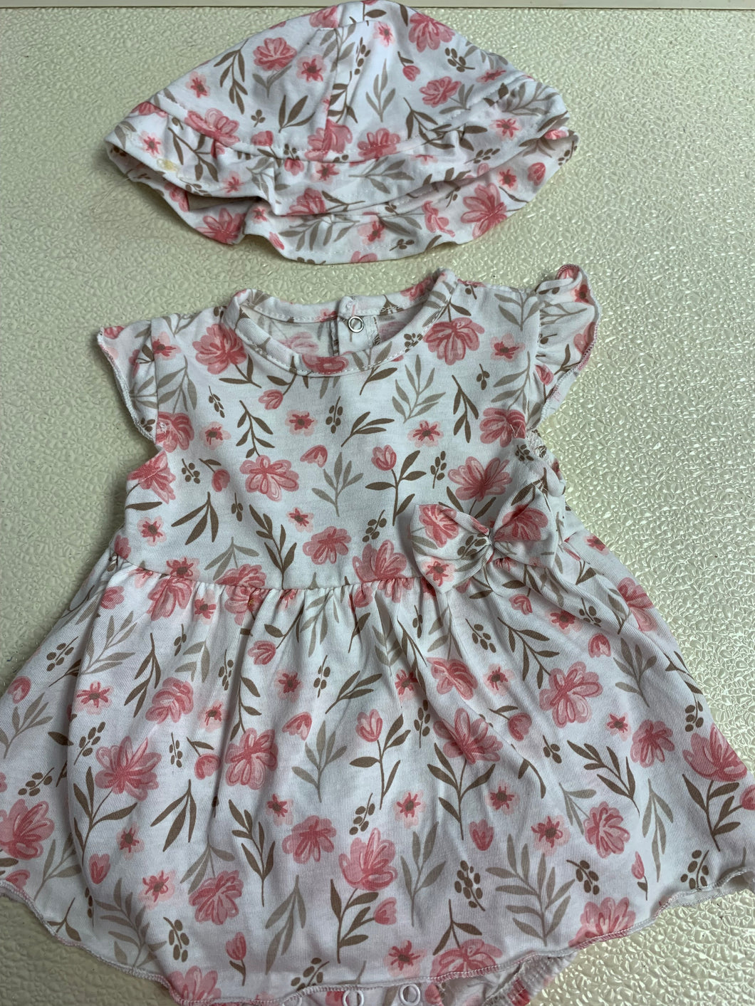 Flower Dress and Hat