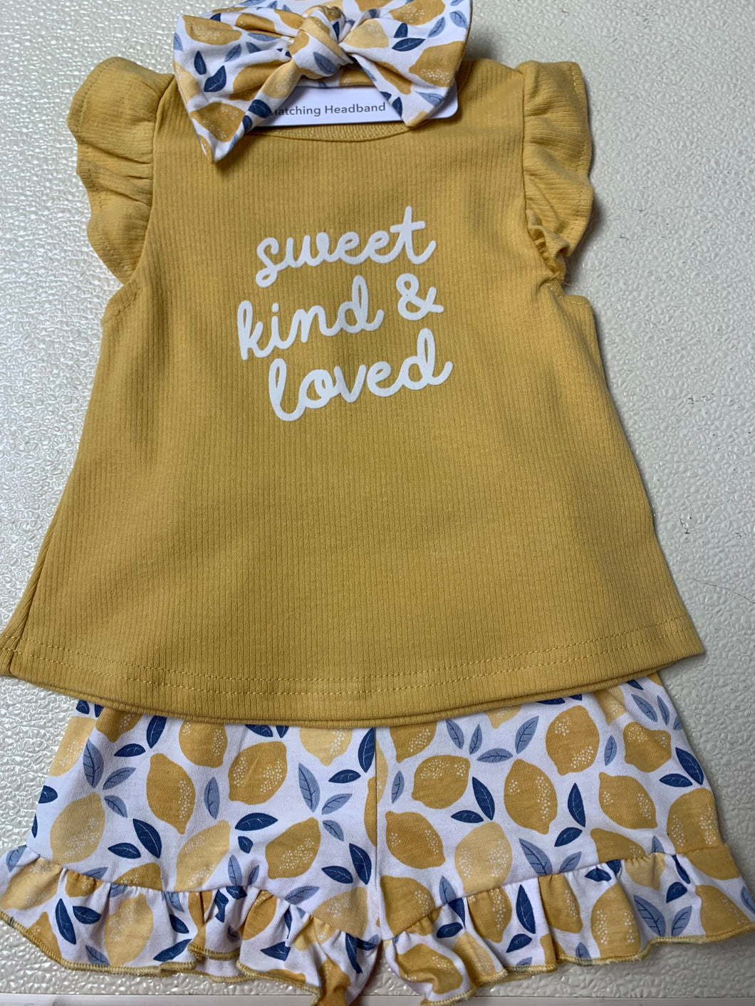 Sweet, Kind, and Loved Short Set