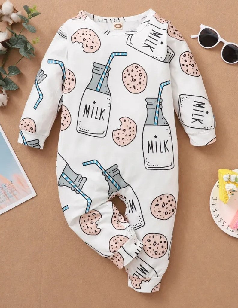 Milk & Cookies Romper