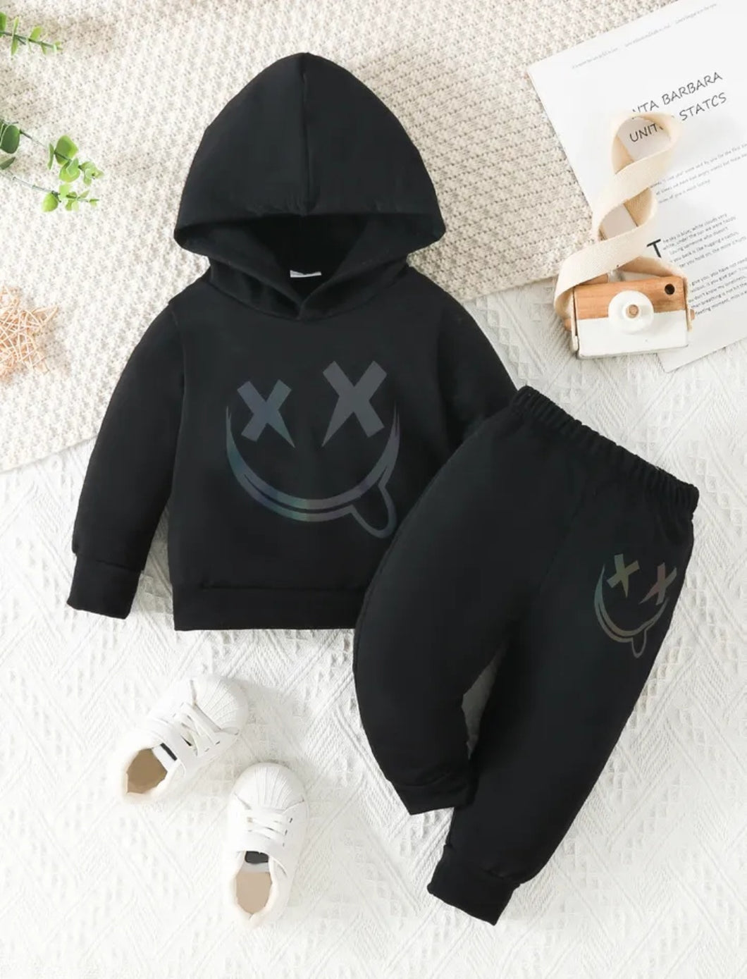 Glow in the Dark Hoodie Jogging Set