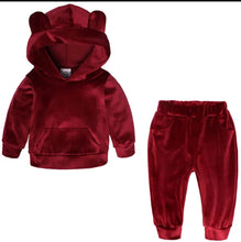 Load image into Gallery viewer, Unisex Velvet Hoodie 2-piece
