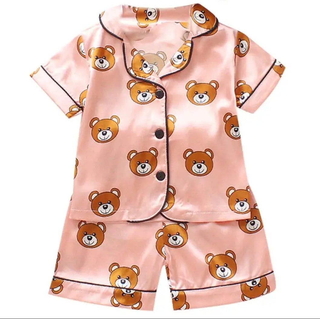Girl Satin pajamas