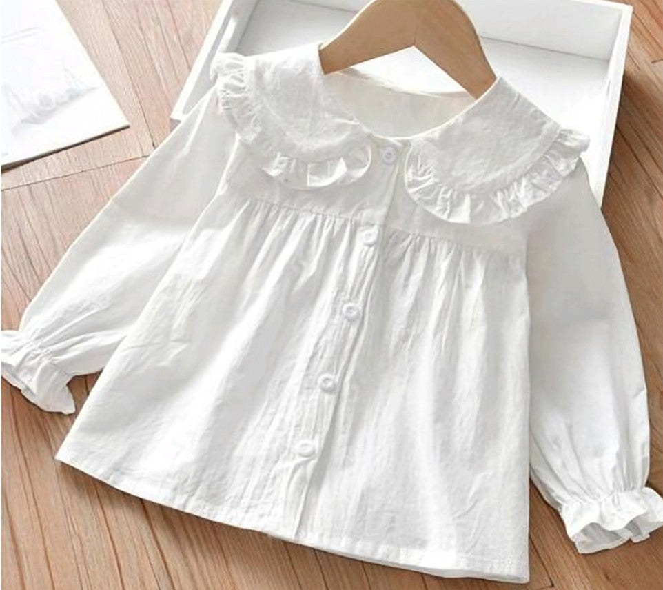 Girl's long sleeve blouse