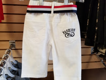 Load image into Gallery viewer, White long shorts
