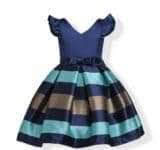 Navy Blue Party Dress