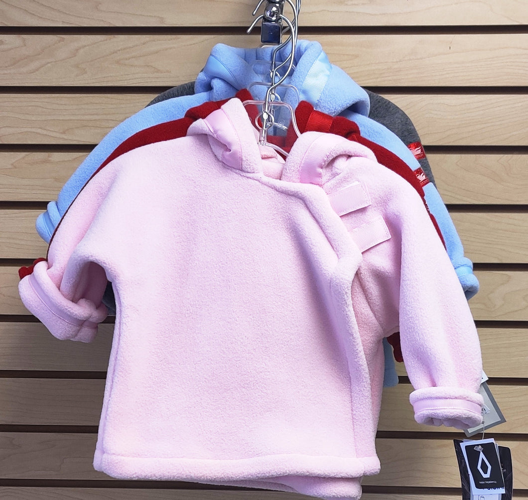 Short Fleece Wrap Jacket
