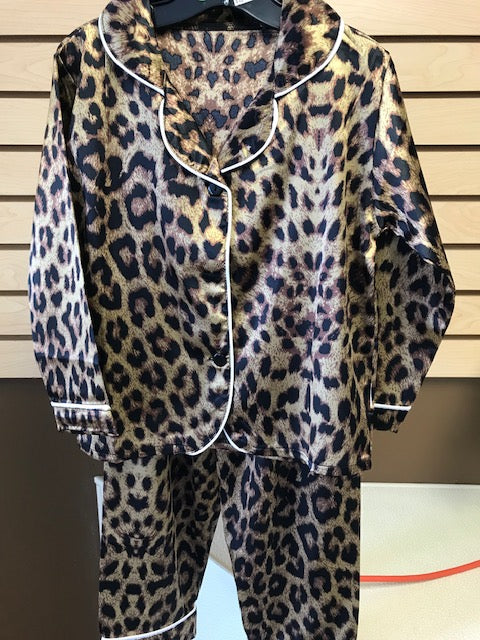 Girls Silk PJ Set