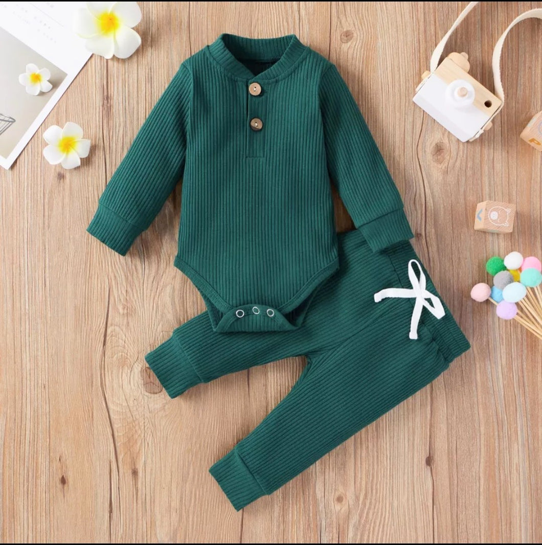 Unisex 2pc Bodysuit set